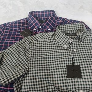 NWT Bundle Lot 2 Combatant Gentlemen Mens Medium Slim Fit Short Sleeve Shirts Q